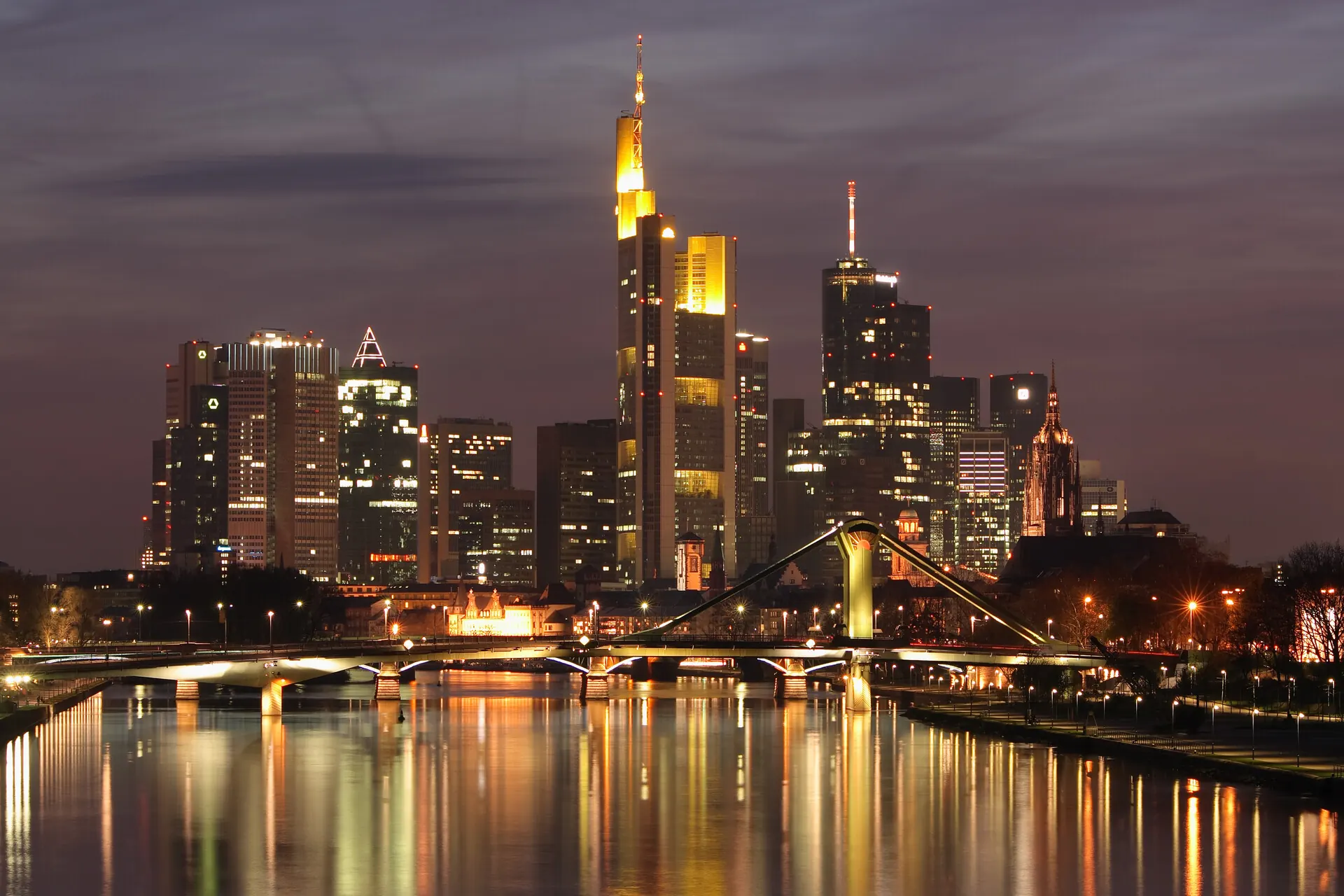 View of Francfort, Allemagne