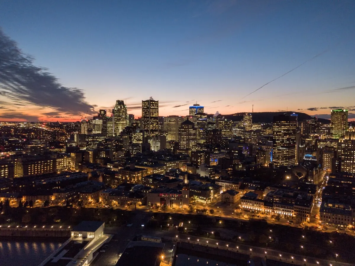 View of Montréal, Canada
